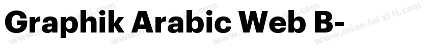 Graphik Arabic Web B字体转换